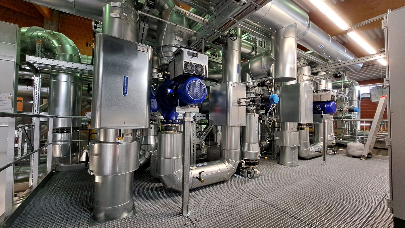 EWG - Großwärmepumpen-Heizwerk Garching