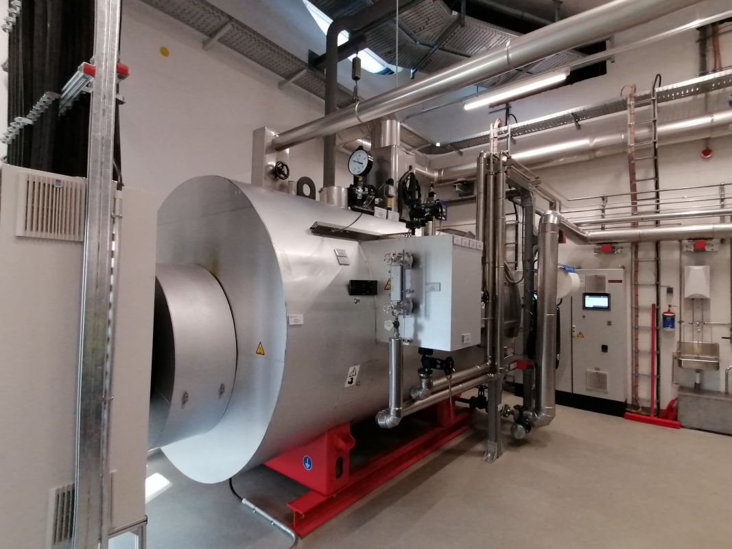 Molkerei Gropper E-Dampfkessel