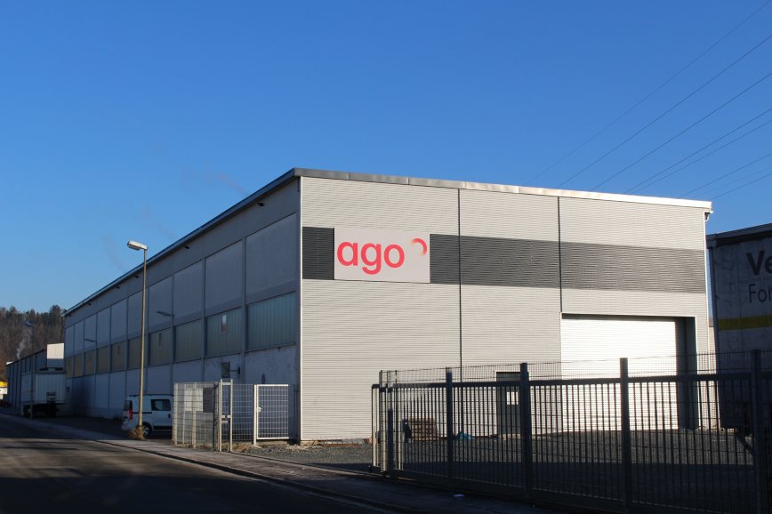 neue Produktionshalle der AGO GmbH in Kulmbach